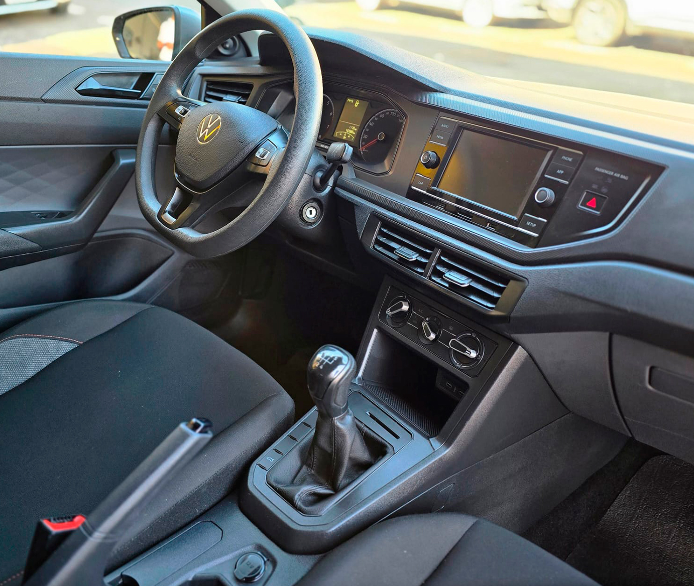 Internior cambio manual